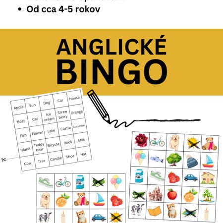 Anglick BINGO Z Kladn Slov Ka Anglick Jazyk U IteliaU Ite Om Sk   Anglicke Bingo Slovicka Zakladne Jednoduche Anglictina Hrou  