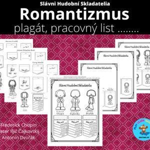 Slávni Hudobní Skladatelia - Romantizmus / flapbook 