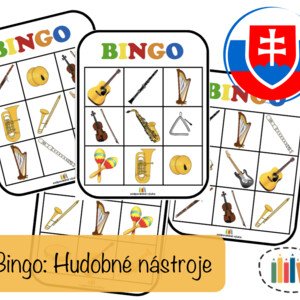 Bingo: Hudobné nástroje