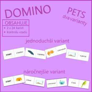 DOMINO – pets – dva varianty