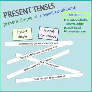 Present tenses (SIMPLE x CONTINUOUS)