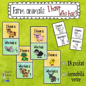 Farm animals - I have, who has