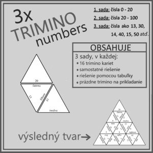 TRIMINO - numbers (3x trimino)