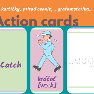 Action cards: kartičky činností
