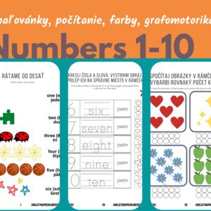 Numbers 1 - 10: Čísla od 1 do 10
