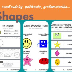 Happy shapes: zábavné tvary