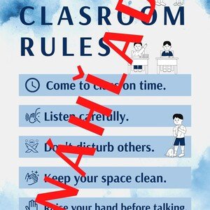 SKY - OUR CLASSROOM RULES