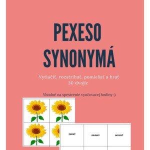 PEXESO - synonymá