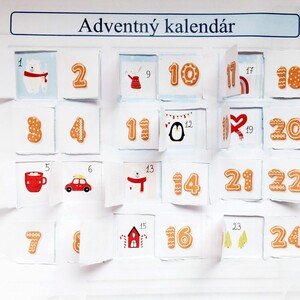Adventný kalendár s aktivitami