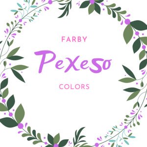 PEXESO - farby (anglický jazyk)