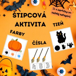 Halloween - ŠTIPCOVÁ AKTIVITA