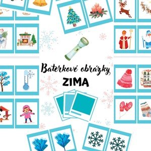 Baterkové obrázky - ZIMA 