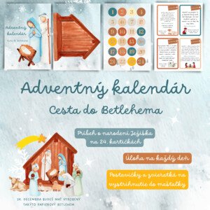 Adventný kalendár - Cesta do Betlehema