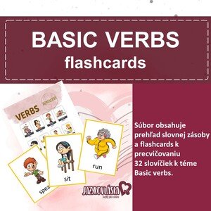 Basic verbs flashcards