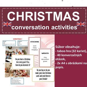 Christmas conversation activities