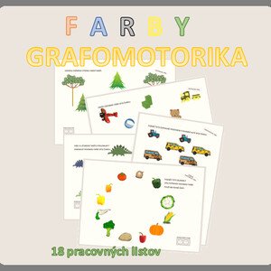 Farby - grafomotorika