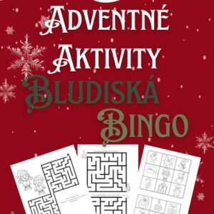 Adventné aktivity - Bludisko, Bingo