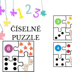 Číselné puzzle 0-10