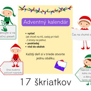 Adventný kalendár MŠ