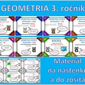 Geometria 3. ročník ZŠ