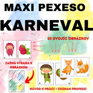 KARNEVAL  - MAXI PEXESO