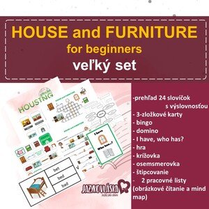 House and furniture for beginners veľký set