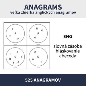 ENG - ANAGRAMS (veľká zbierka anagramov)