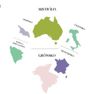 Krajiny sveta - mapy (obrysy)