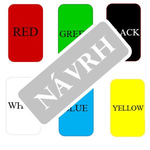 Flash cards (colours)