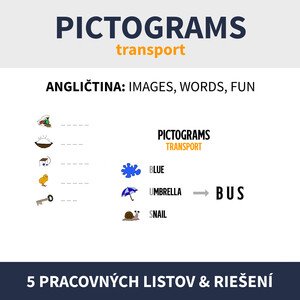 ENG - PICTOGRAMS / TRANSPORT (piktogramy na tému)