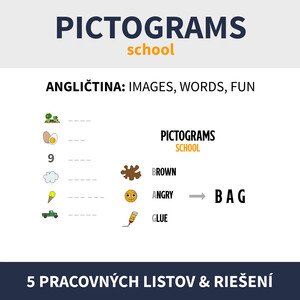 ENG - PICTOGRAMS / SCHOOL (piktogramy na tému)
