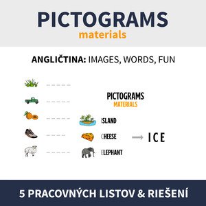 ENG - PICTOGRAMS / MATERIALS (piktogramy na tému)