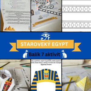 Balík hravých aktivít Staroveký Egypt