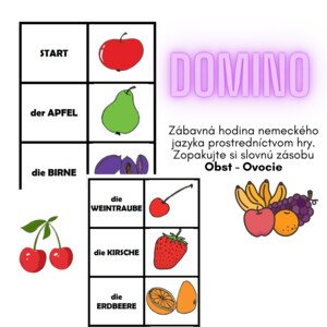 Domino - Obst - ovocie
