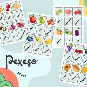 Pexeso - Fruits