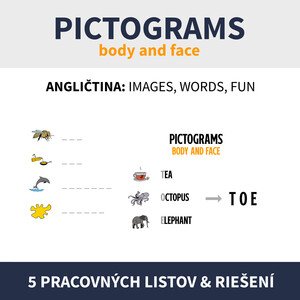 ENG - PICTOGRAMS / BODY AND FACE (piktogramy na tému)