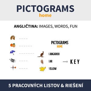 ENG - PICTOGRAMS / HOME (piktogramy na tému)