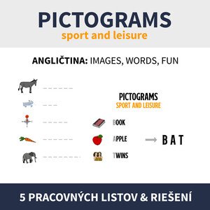 ENG - PICTOGRAMS / SPORT AND LEISURE (piktogramy na tému)