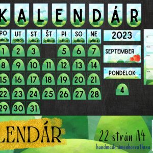 Kalendár, ročné obdobia, výzdoba triedy