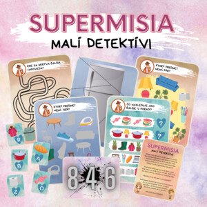 SUPERMISIA - malí detektívi (domáca pokladovka - indoor)