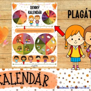 Denný kalendár pre deti, Kalendár, Ročné obdobia, Emócie, Počasie
