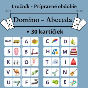 Abeceda - Domino