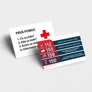 Karta čísiel prvej pomoci