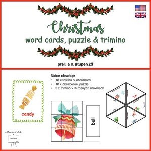 Christmas puzzle & trimino