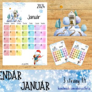 Kalendár Január