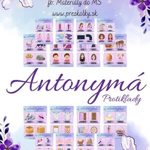 Antonymá / Protiklady