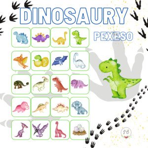 Dinosaury - pexeso