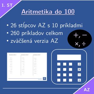 Aritmetika do 100 | matematika 1. stupeň | 26 stĺpcov