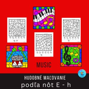 Hudobné maľovanie podľa nôt E-h - Music